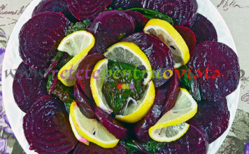 Salata de Sfecla Rosie cu Usturoi Salata de Sfecla Rosie