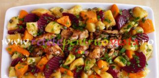 Piept de Pui cu Garnitura de Cartofi si Bacon Piept de Pui cu Garnitura de Cartofi si Bacon