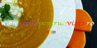 Supa Crema de Dovleac Galben Reteta de supa crema de dovleac