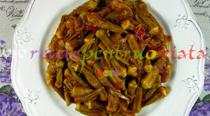 Mancare de Bame cu Rosii Mancare de Bame cu Rosii