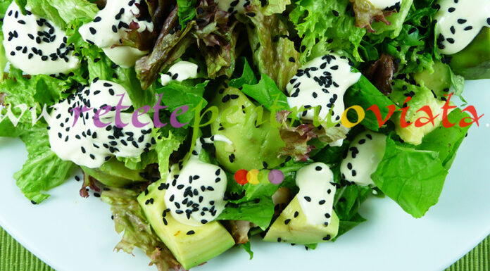 Salata cu Piept de Pui si Avocado Salata cu Piept de Pui si Avocado