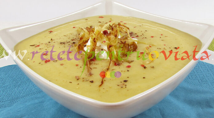 Supa-Crema de Cartofi cu Praz Supa-crema de cartofi cu praz