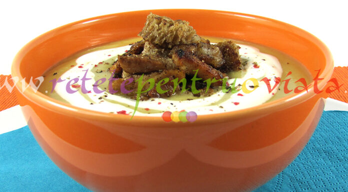 Supa Crema de Cartofi cu Telina Reteta supa crema de cartofi cu telina