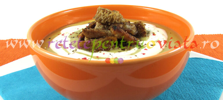Reteta supa crema de cartofi cu telina