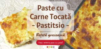 Paste cu Carne Tocata – Pastitsio