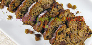 Chec cu Banane, Nuci si Stafide Reteta chec cu banane, nuci si stafide