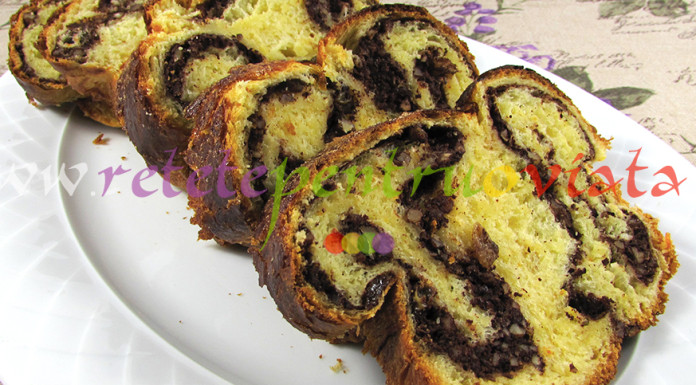 Cozonac cu Nuca si Cacao – Reteta Pas cu Pas Cozonac cu Nuca si Cacao - Reteta Pas cu Pas