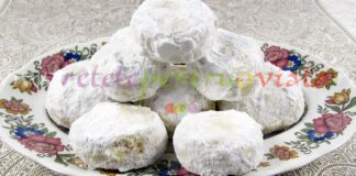 Fursecuri cu Migdale (Kourabiedes) Reteta fursecuri cu migdale - kourabiedes