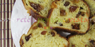 Cozonac Pufos cu Rahat si Stafide Cozonac Pufos cu Rahat si Stafide