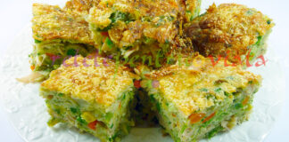 Sufleu de Legume cu Jambon Reteta sufleu de legume cu jambon