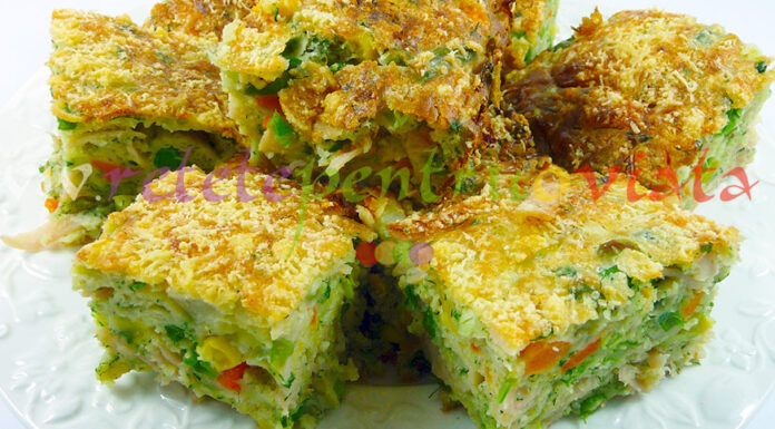 Sufleu de Legume cu Jambon Reteta sufleu de legume cu jambon