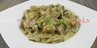 Ciulama de Ciuperci cu Smantana Ciulama de ciuperci cu smantana