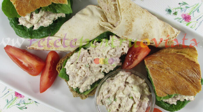 Salata de Ton cu Maioneza Reteta salata de ton cu maioneza