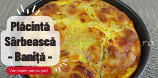 Placinta Sarbeasca (Baniţă) Placinta Sarbeasca - Baniţă - Reteta Video Pas cu Pas