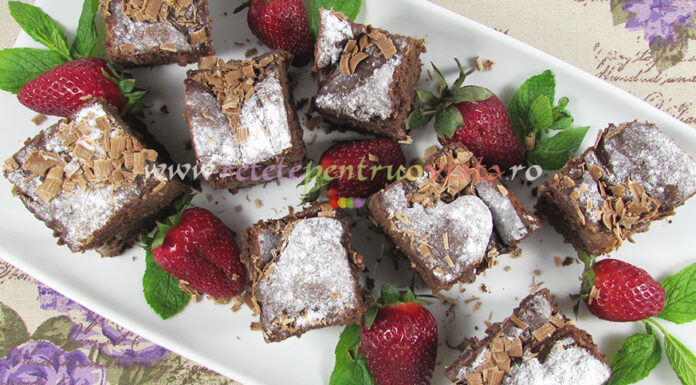 Prajitura cu Crema de Ciocolata Reteta Prajitura cu Cacao