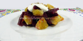 Salata de Sfecla cu Portocale si Iaurt Salata de sfecla cu portocale
