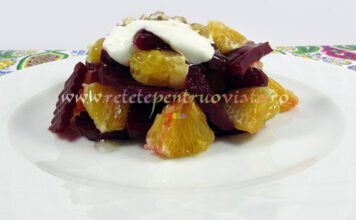 Salata de Sfecla cu Portocale si Iaurt Salata de sfecla cu portocale