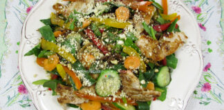 Salata Thailandeza cu Pui si Legume Salata Thailandeza cu Pui si Legume