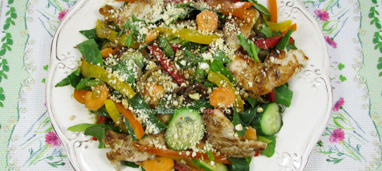 Salata Thailandeza cu Pui si Legume