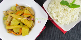 Mancare Chinezeasca cu Carne de Porc si Ananas Mancare Chinezeasca cu Carne de Porc si Ananas