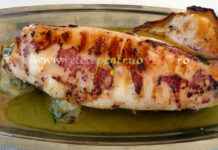 Calamar Umplut la Gratar Reteta Calamar Umplut la Gratar