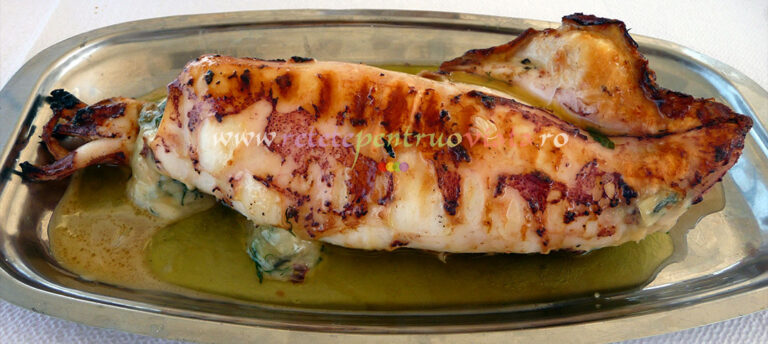 Calamar Umplut la Gratar