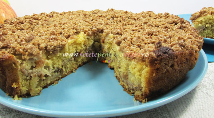 Prajitura cu Mere si Aluat Razuit Reteta Prajitura cu Mere