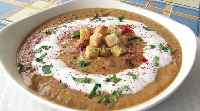 Supa Crema de Linte cu Iaurt Supa Crema de Linte poza 3