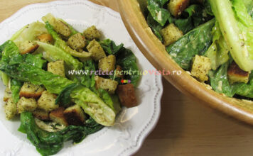 Salata Caesar (Salata Cezar) – Reteta Originala Salata Caesar (Salata Cezar) - Reteta Originala