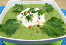 Supa Crema de Broccoli cu Branza Supa Crema de Broccoli cu Branza