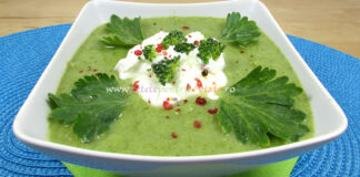 Supa Crema de Broccoli cu Branza Supa Crema de Broccoli cu Branza