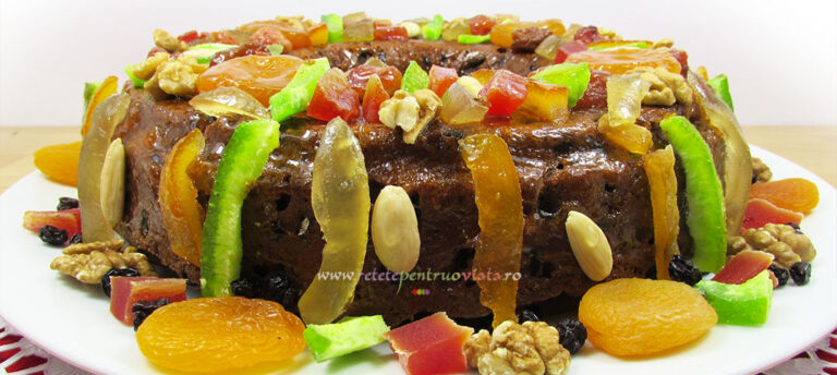 Chec cu Fructe Confiate (Jamie Oliver)