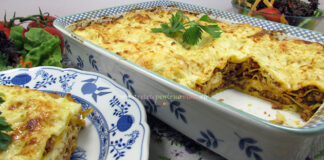 Lasagna cu Carne Tocata si Bechamel Reteta Lasagna cu Carne Tocata