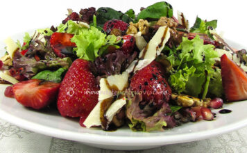 Salata de Cruditati cu Fructe, Nuci si Parmezan Reteta Salata de Cruditati cu Fructe, Nuci si Parmezan