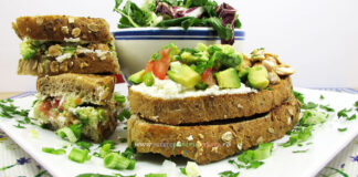 Sandwich cu Piept de Pui si Avocado Sandwich cu Piept de Pui si Avocado