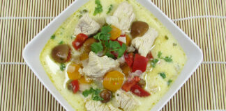 Supa Thailandeza de Pui Reteta Supa Thailandeza de Pui