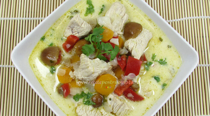 Supa Thailandeza de Pui Reteta Supa Thailandeza de Pui