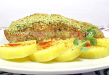 File de Somon la Cuptor in Crusta File de Somon la Cuptor in Crusta