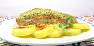 File de Somon la Cuptor in Crusta File de Somon la Cuptor in Crusta