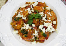 Creveti la Tigaie cu Sos de Rosii Creveti la Tigaie cu Sos de Rosii