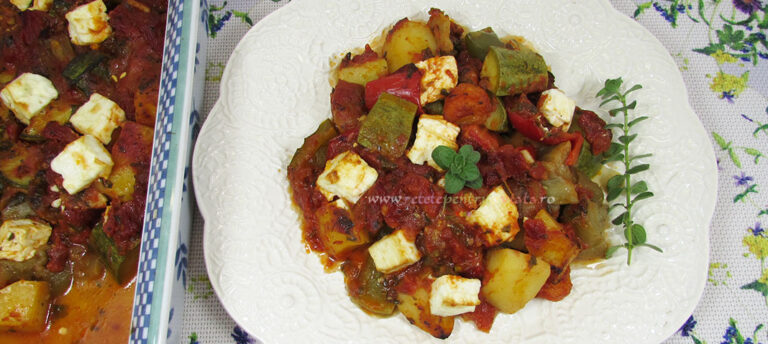 Reteta Ghiveci de Legume cu Branza Feta
