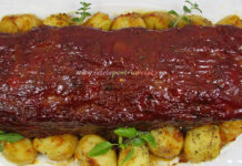 Rulada de Carne Tocata cu Glazura Dulce-Picanta Reteta Rulada de Carne Tocata cu Glazura Dulce-Picanta