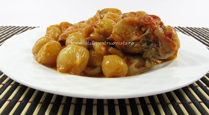 Tocanita de Iepure cu Ceapa Tocanita de Iepure cu Ceapa