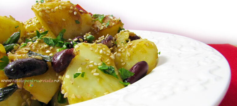 Mancare Asiatica de Cartofi si Fasole Rosie