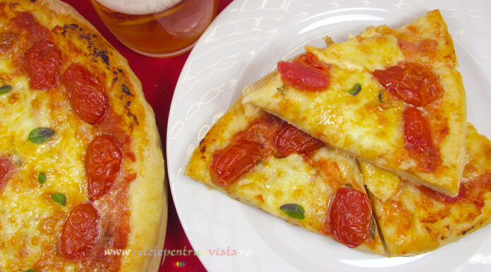 Pizza Margherita de Casa Reteta Pizza Margherita