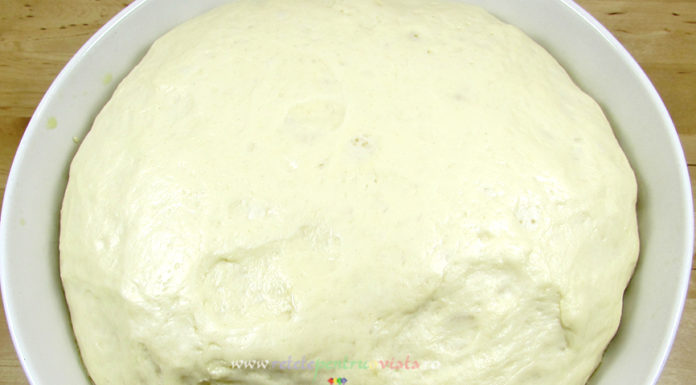 Aluat de Pizza Pufos si Rapid Reteta Aluat Pizza