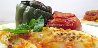 Rosii Umplute cu Orez la Cuptor Rosii Umplute cu Orez la Cuptor