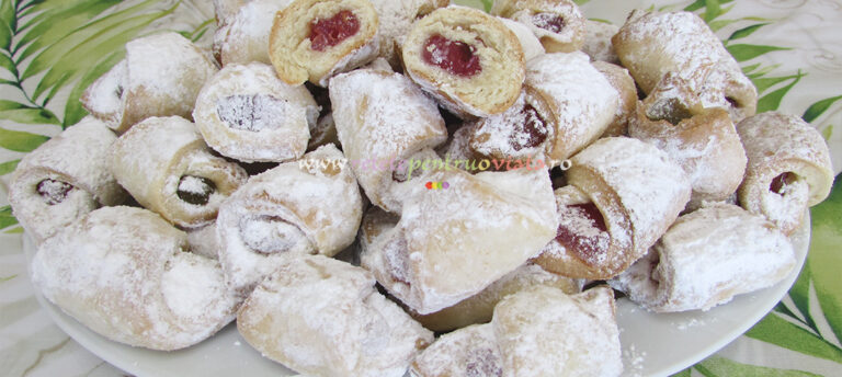 Cornulete cu Rahat Fragede