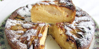 Chec Englezesc cu Mere Caramelizate Chec Englezesc cu Mere Caramelizate