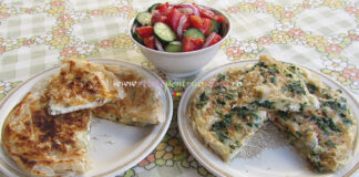 Placinta cu Branza la Tigaie Placinta cu Branza la Tigaie